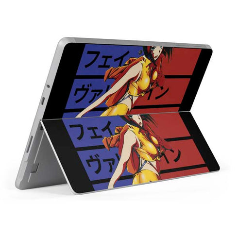 Cowboy Bebop Faye Valentine Surface Go Skin