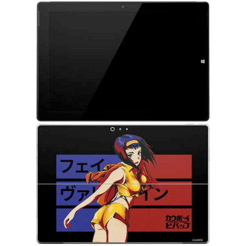 Cowboy Bebop Faye Valentine Surface Pro 3 Skin
