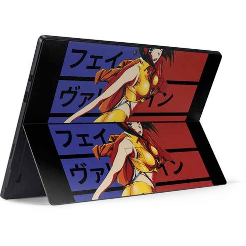 Cowboy Bebop Faye Valentine Surface Pro 6 Skin
