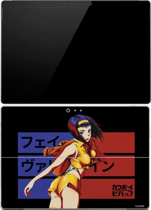 Cowboy Bebop Faye Valentine Surface Pro (2017) Skin