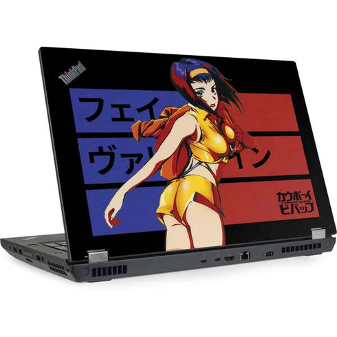Cowboy Bebop Faye Valentine Lenovo ThinkPad Skin