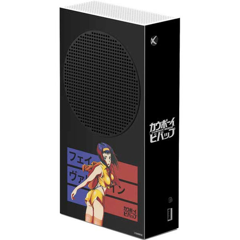 Cowboy Bebop Faye Valentine Xbox Series S Console Skin