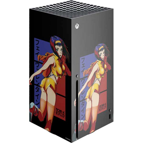 Cowboy Bebop Faye Valentine Xbox Series X Console Skin