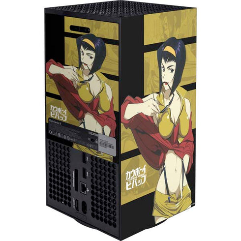 Cowboy Bebop Faye XBox Series X Digital Edition Bundle Skin