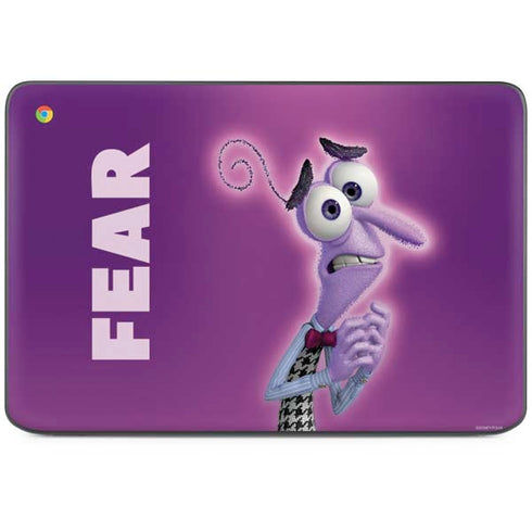 Disney Inside Out Fear Portrait HP Chromebook Skin