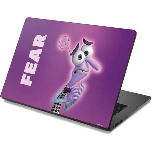 Disney Inside Out Fear Portrait Dell Chromebook Skin