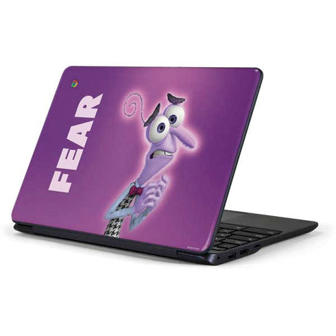 Disney Inside Out Fear Portrait Samsung Chromebook Skin
