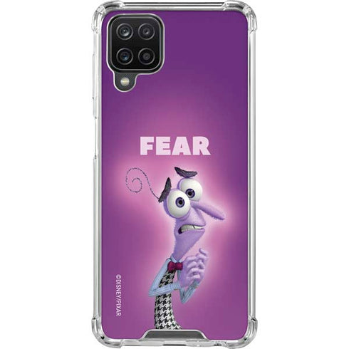 Disney Inside Out Fear Portrait Galaxy A12 Clear Case