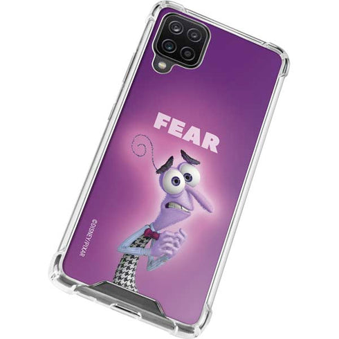 Disney Inside Out Fear Portrait Galaxy A12 Clear Case