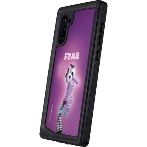 Disney Inside Out Fear Portrait Galaxy Note 10 Waterproof Case