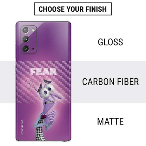 Disney Inside Out Fear Portrait Galaxy Note20 5G Skin