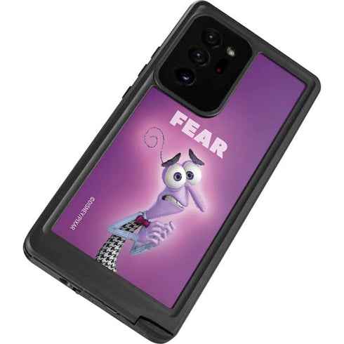 Disney Inside Out Fear Portrait Galaxy Note20 Ultra 5G Waterproof Case