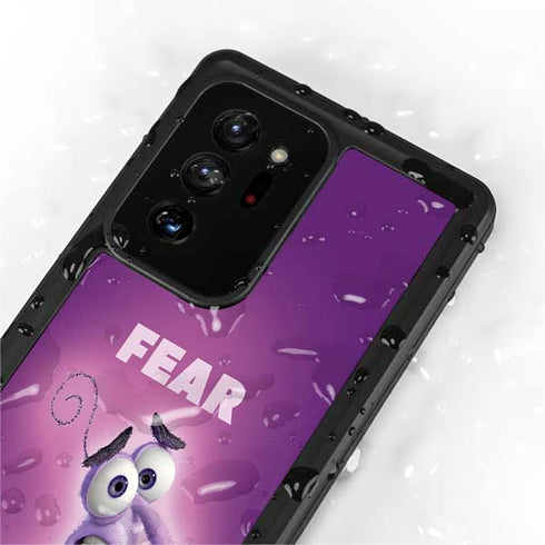 Disney Inside Out Fear Portrait Galaxy Note20 Ultra 5G Waterproof Case