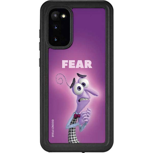 Disney Inside Out Fear Portrait Galaxy S20 Waterproof Case