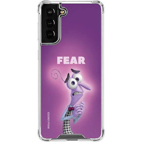 Disney Inside Out Fear Portrait Galaxy S22 Plus Clear Case