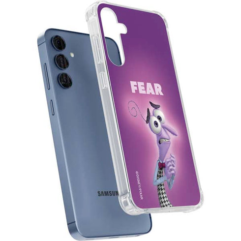 Disney Inside Out Fear Portrait Galaxy S24 Clear Case
