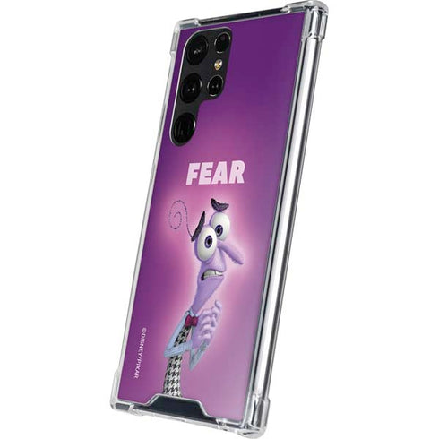 Disney Inside Out Fear Portrait Galaxy S24 Ultra Clear Case