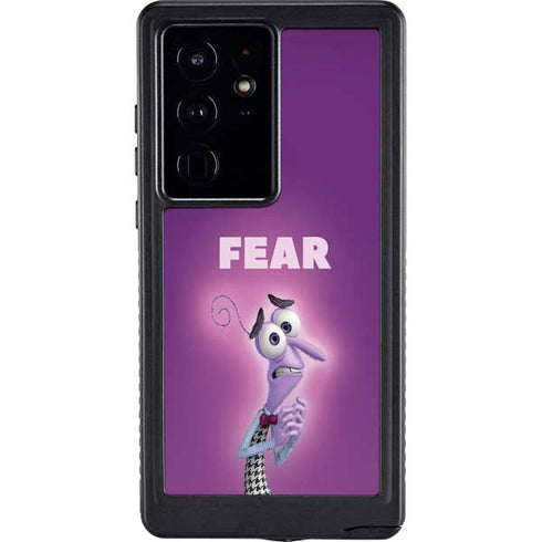Disney Inside Out Fear Portrait Galaxy S24 Ultra Waterproof Case