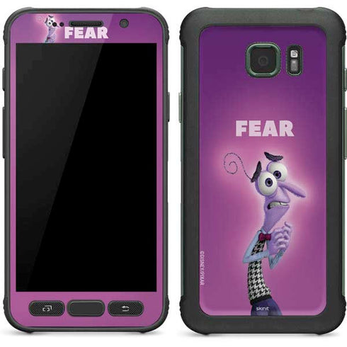 Disney Inside Out Fear Portrait Galaxy S7 Active Skin