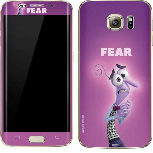 Disney Inside Out Fear Portrait Galaxy S7 Edge Skin