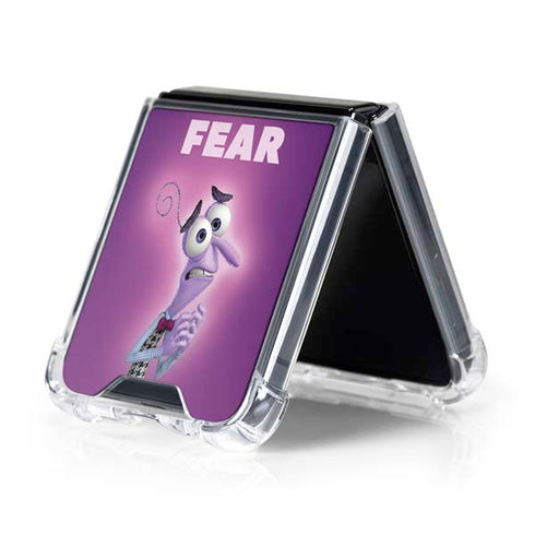 Disney Inside Out Fear Portrait Galaxy Z Flip5 5G Clear Case