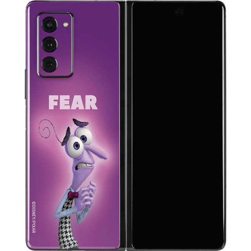 Disney Inside Out Fear Portrait Galaxy Z Fold2 5G Skin