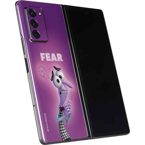 Disney Inside Out Fear Portrait Galaxy Z Fold2 5G Skin