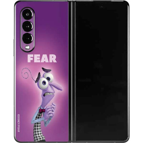 Disney Inside Out Fear Portrait Galaxy Z Fold3 5G Skin