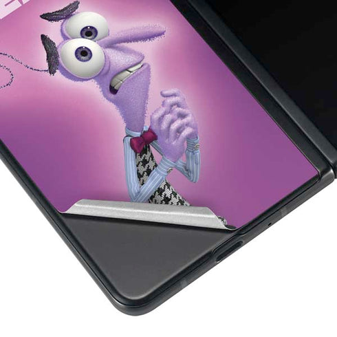 Disney Inside Out Fear Portrait Galaxy Z Fold3 5G Skin