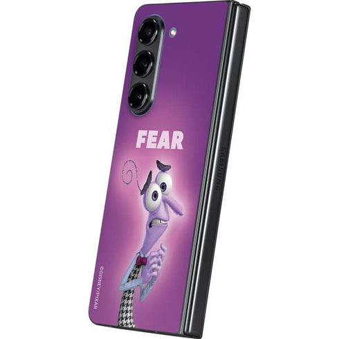 Disney Inside Out Fear Portrait Galaxy Z Fold5 5G Skin
