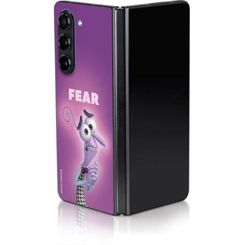 Disney Inside Out Fear Portrait Galaxy Z Fold5 5G Skin
