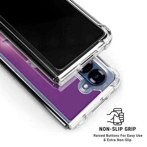Disney Inside Out Fear Portrait Galaxy Z Fold6 Clear Case