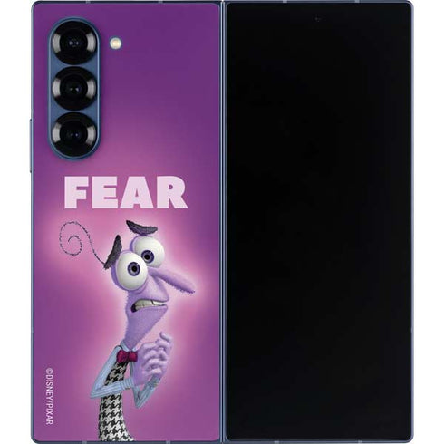 Disney Inside Out Fear Portrait Galaxy Z Fold6 Skin