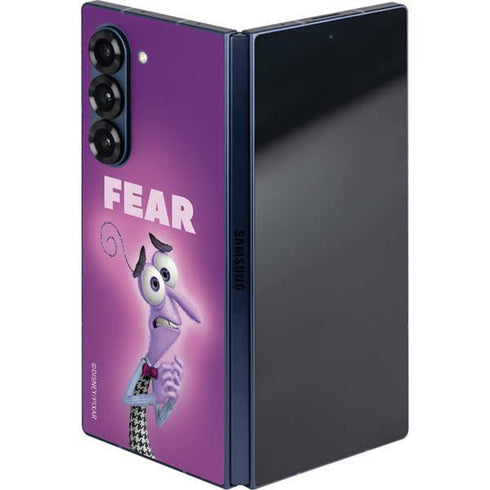 Disney Inside Out Fear Portrait Galaxy Z Fold6 Skin