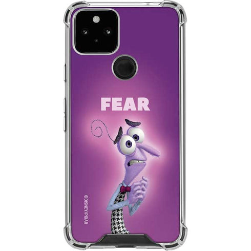 Disney Inside Out Fear Portrait Google Pixel 5 Clear Case