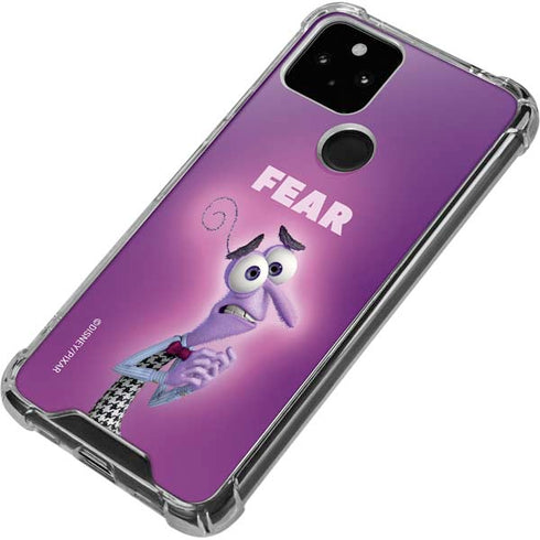Disney Inside Out Fear Portrait Google Pixel 5 Clear Case