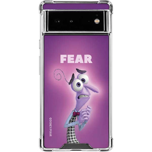 Disney Inside Out Fear Portrait Google Pixel 6 Clear Case