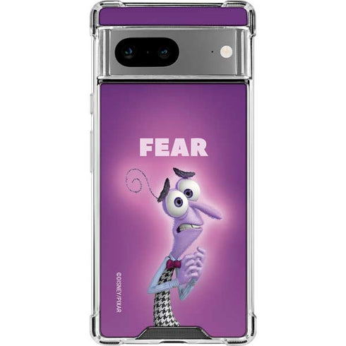 Disney Inside Out Fear Portrait Google Pixel 8 Clear Case