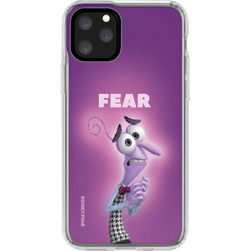 Disney Inside Out Fear Portrait iPhone 11 Pro Clear Case