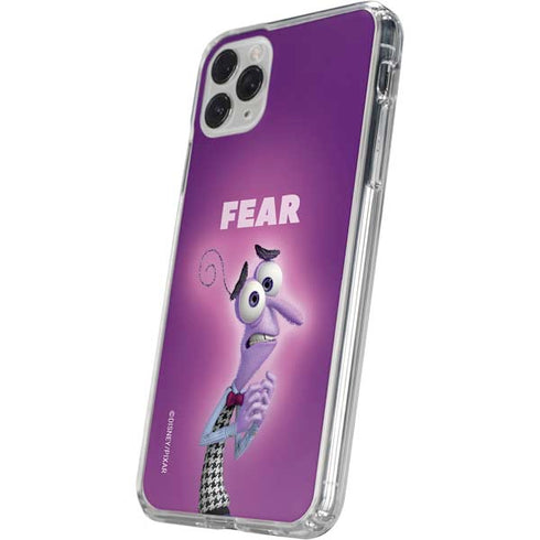 Disney Inside Out Fear Portrait iPhone 11 Pro Clear Case