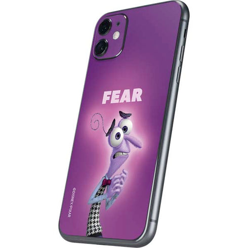 Disney Inside Out Fear Portrait iPhone 11 Skin