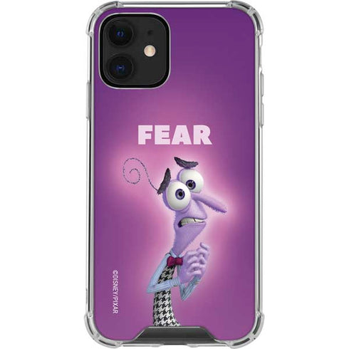 Disney Inside Out Fear Portrait iPhone 12 Clear Case