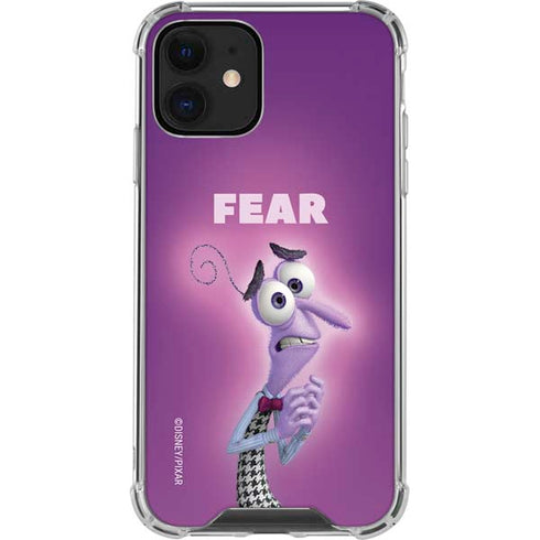 Disney Inside Out Fear Portrait iPhone 12 Mini Clear Case