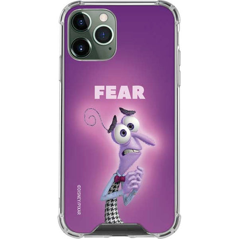 Disney Inside Out Fear Portrait iPhone 12 Pro Clear Case