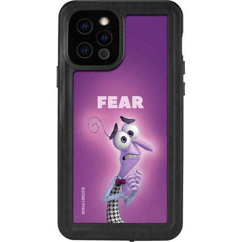 Disney Inside Out Fear Portrait iPhone 12 Pro Waterproof Case