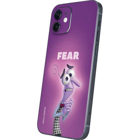 Disney Inside Out Fear Portrait iPhone 12 Skin
