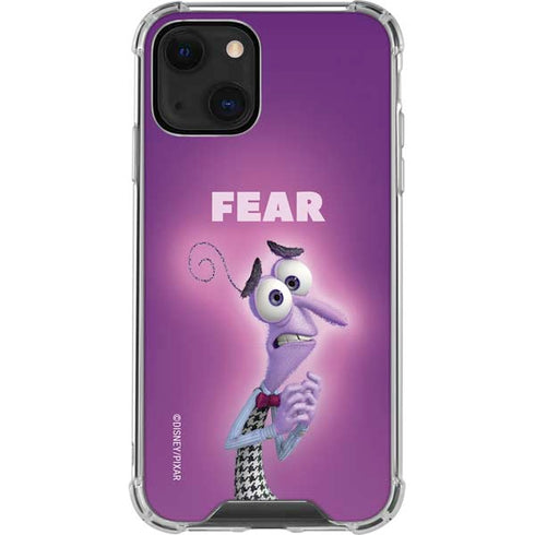 Disney Inside Out Fear Portrait iPhone 13 Mini Clear Case