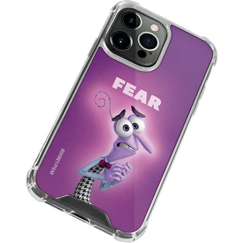 Disney Inside Out Fear Portrait iPhone 13 Pro Clear Case
