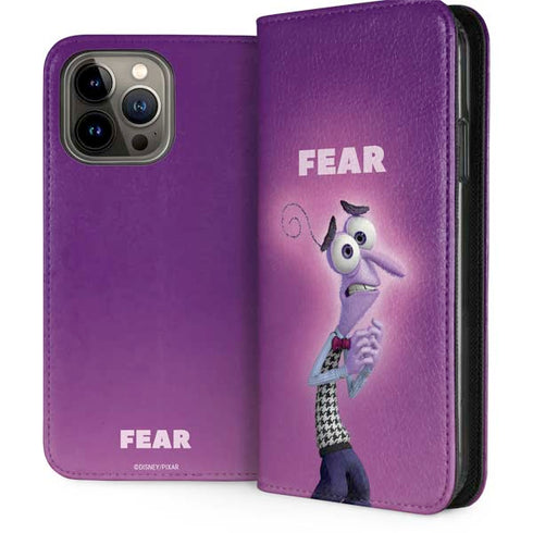 Disney Inside Out Fear Portrait iPhone 13 Pro Max Folio Case