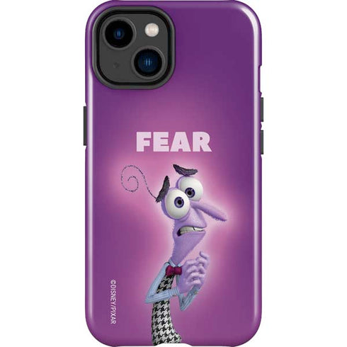 Disney Inside Out Fear Portrait iPhone 14 Plus Impact Case